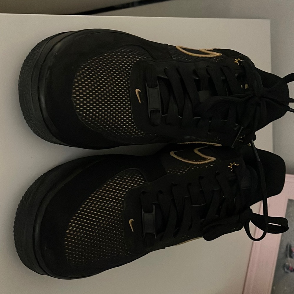 Nike Air Force 1 Low Legendary Black and Gold